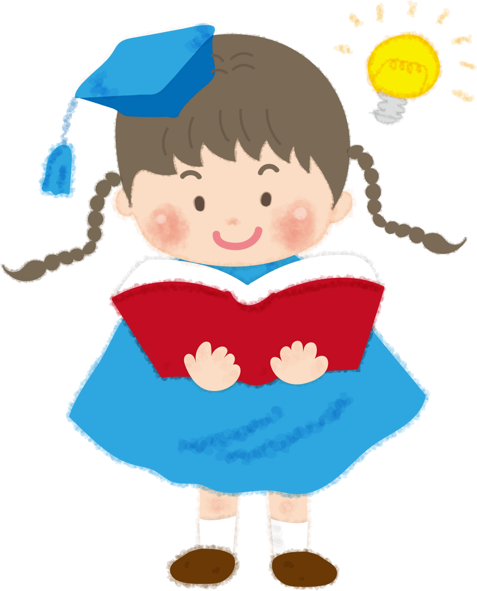 Genius child style girl / kindergarten