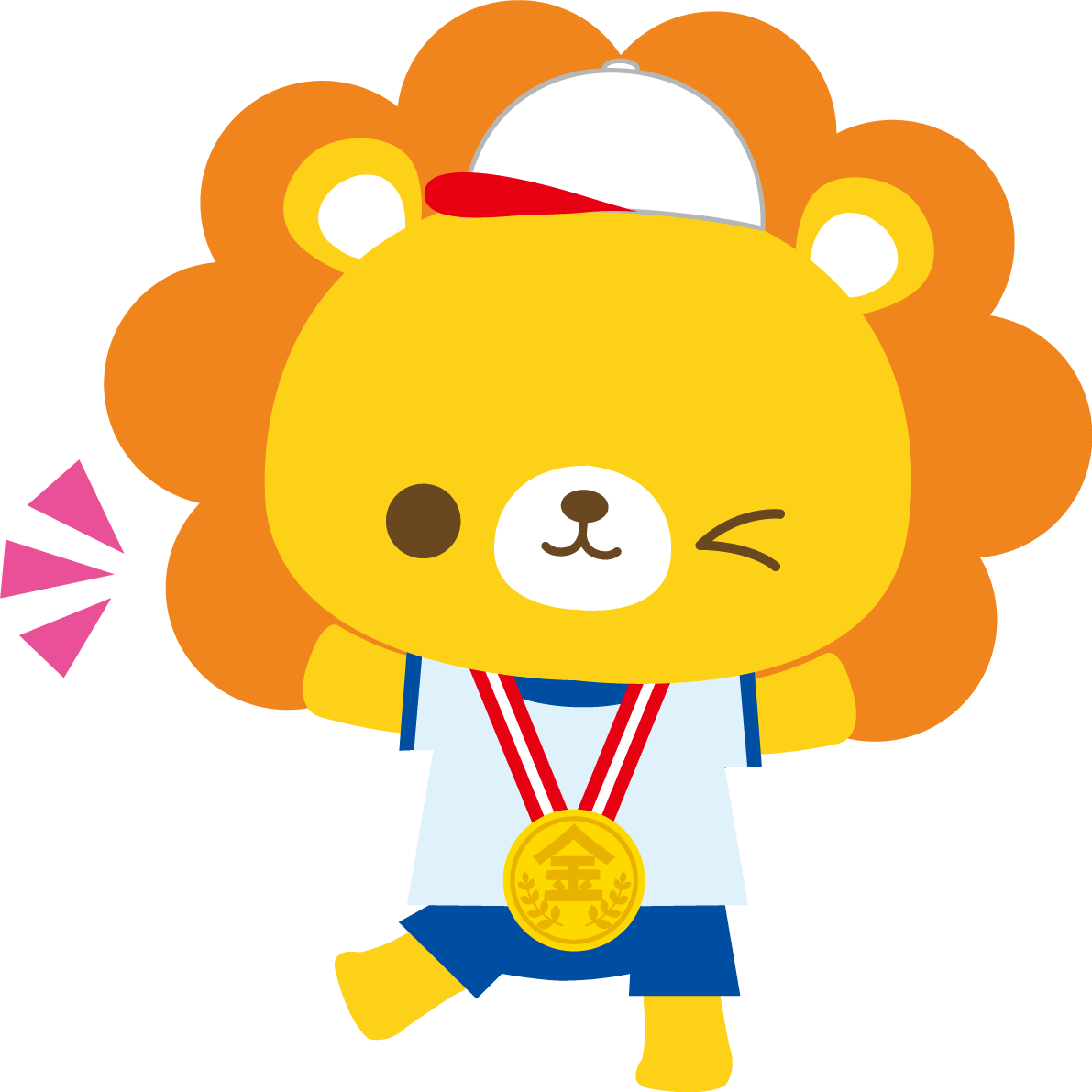 Lion's athletic festival (gold medal) animals