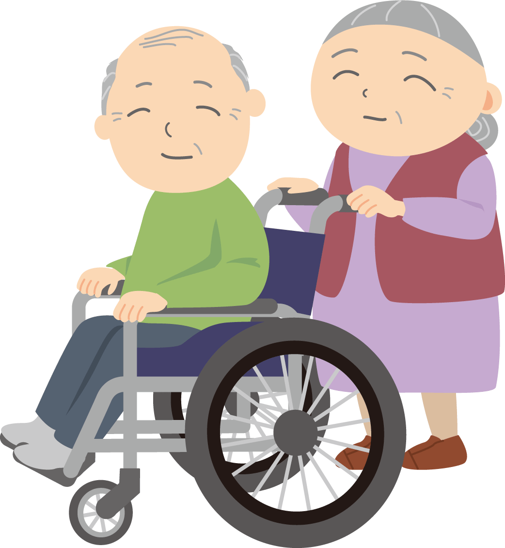 (Wheelchair edition) Grandpa & Grandma