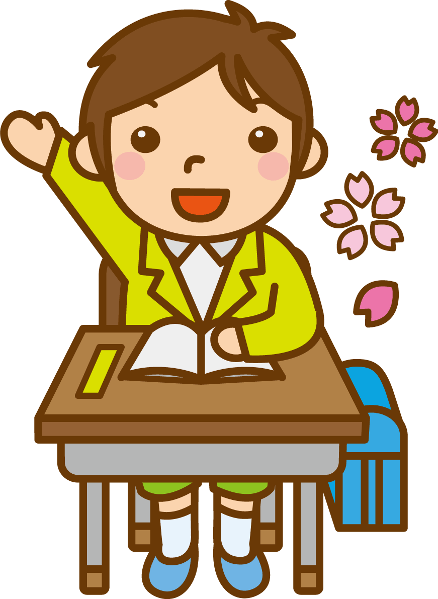 Boy taking class-Spring