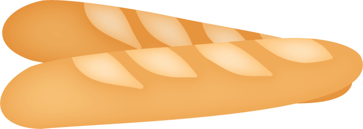 2 bottles of French bread