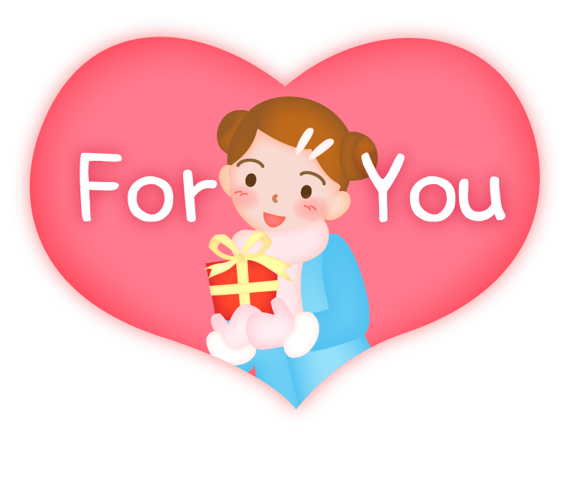 Valentine-Heart and girl