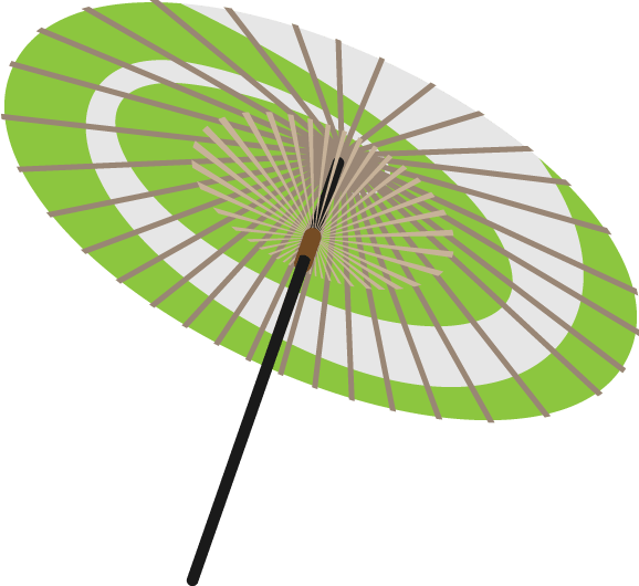 Japanese umbrella-ban umbrella