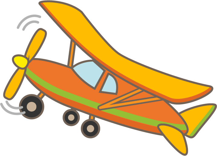 Propeller type airplane