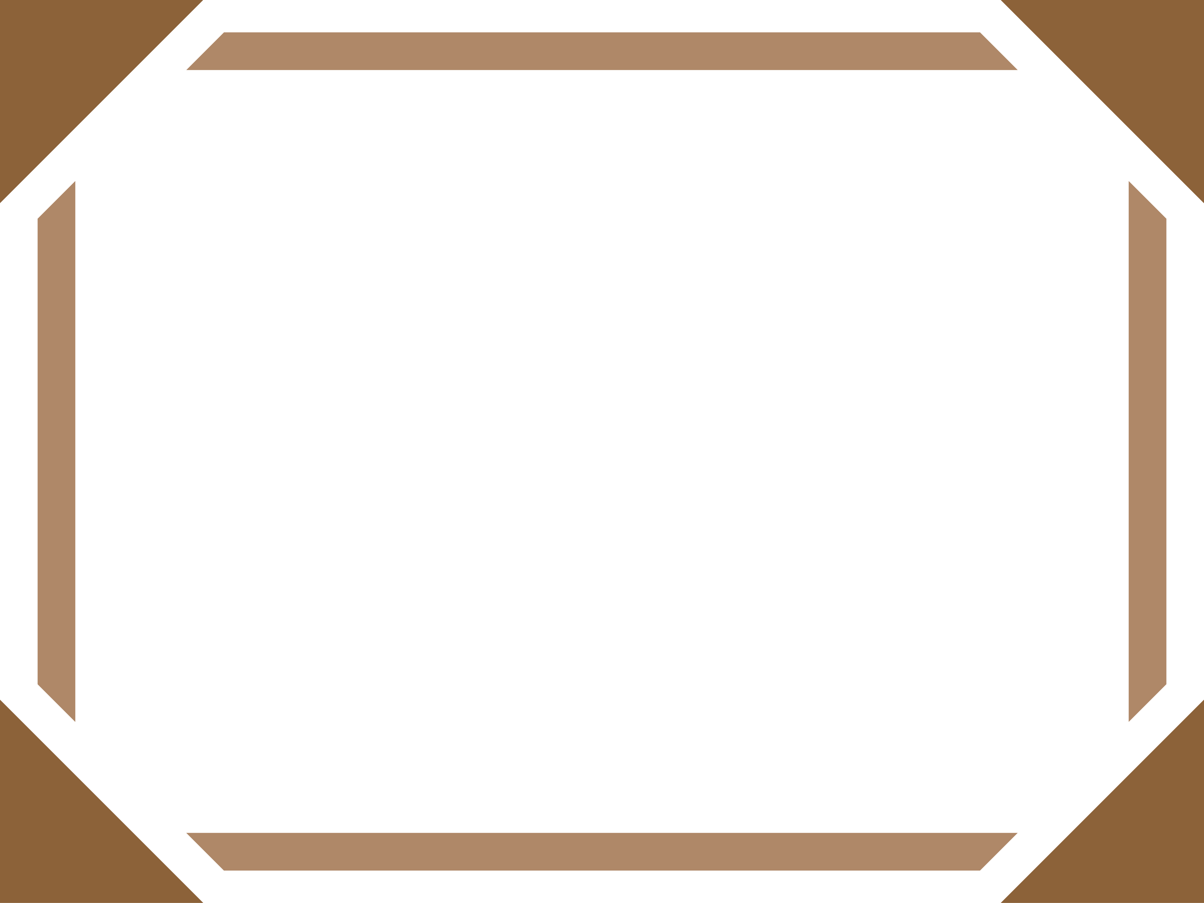 Simple thick line four corner frame decorative frame