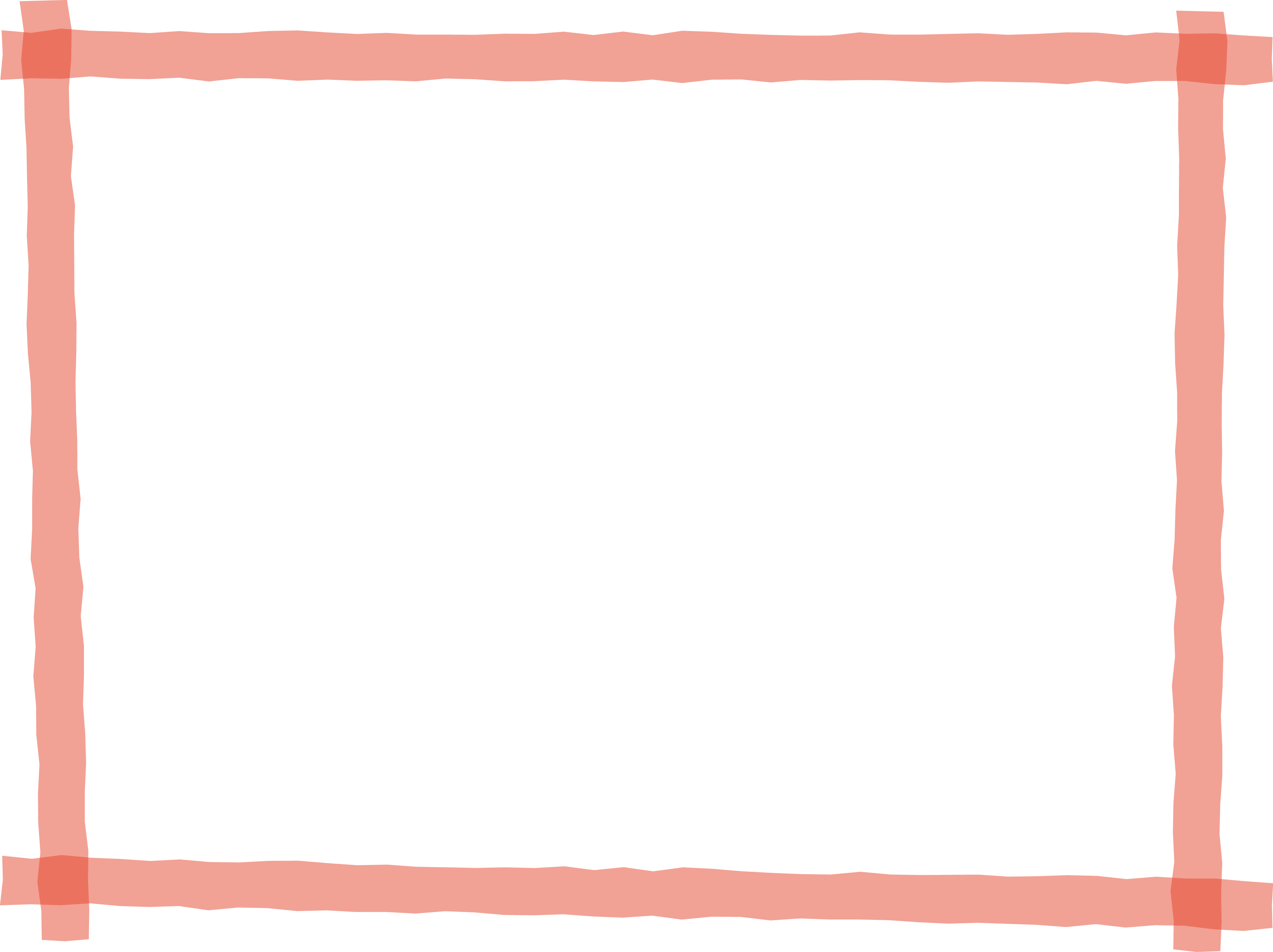 Marker-like frame Decorative frame