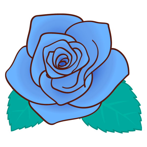 Rose flower material