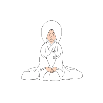 Innocent white sister