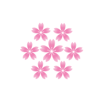 Sakura flower pattern