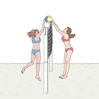 Beach volleyball