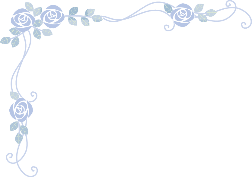 Decorative frame-Illustration frame-Decorative ruled line-Decorative line-Rose design