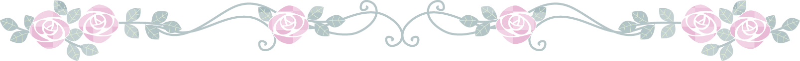 Decorative frame-Illustration frame-Decorative ruled line-Decorative line-Rose design