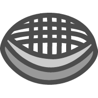 Cute hand-painted icon of Tokyo Dome