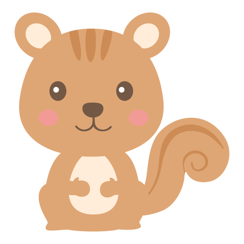 Cute squirrel (front)