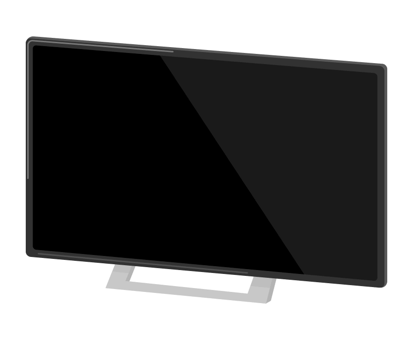 Home appliances-Large flat-screen TV