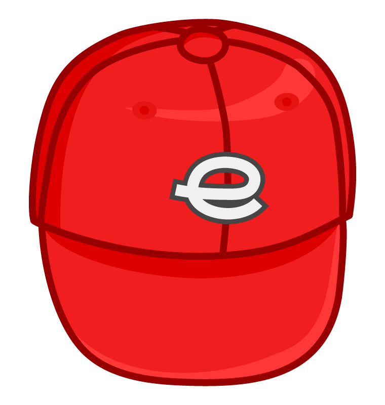 Red baseball cap