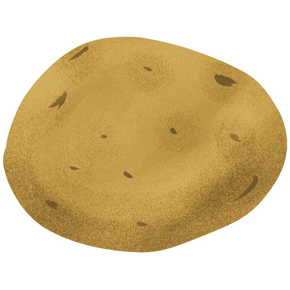 Potato material collection A lot of cute potatoes