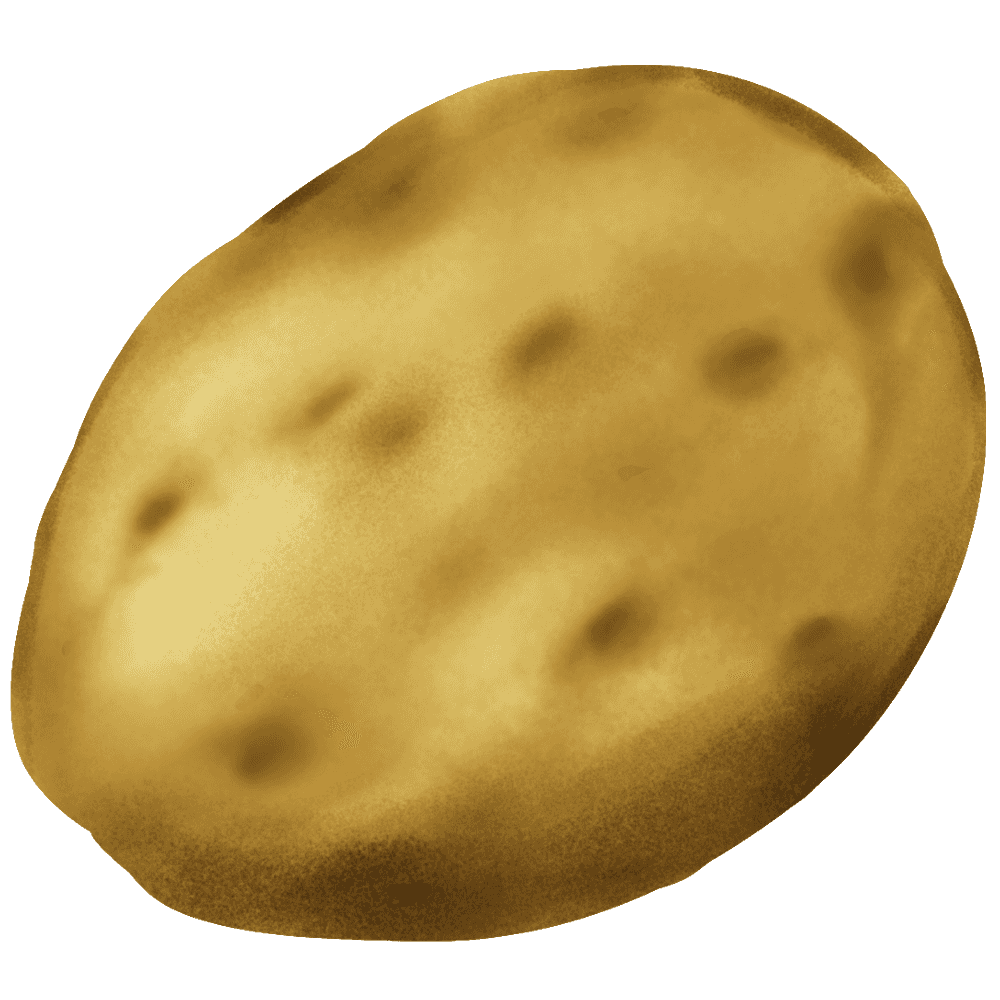 Potato material collection A lot of cute potatoes