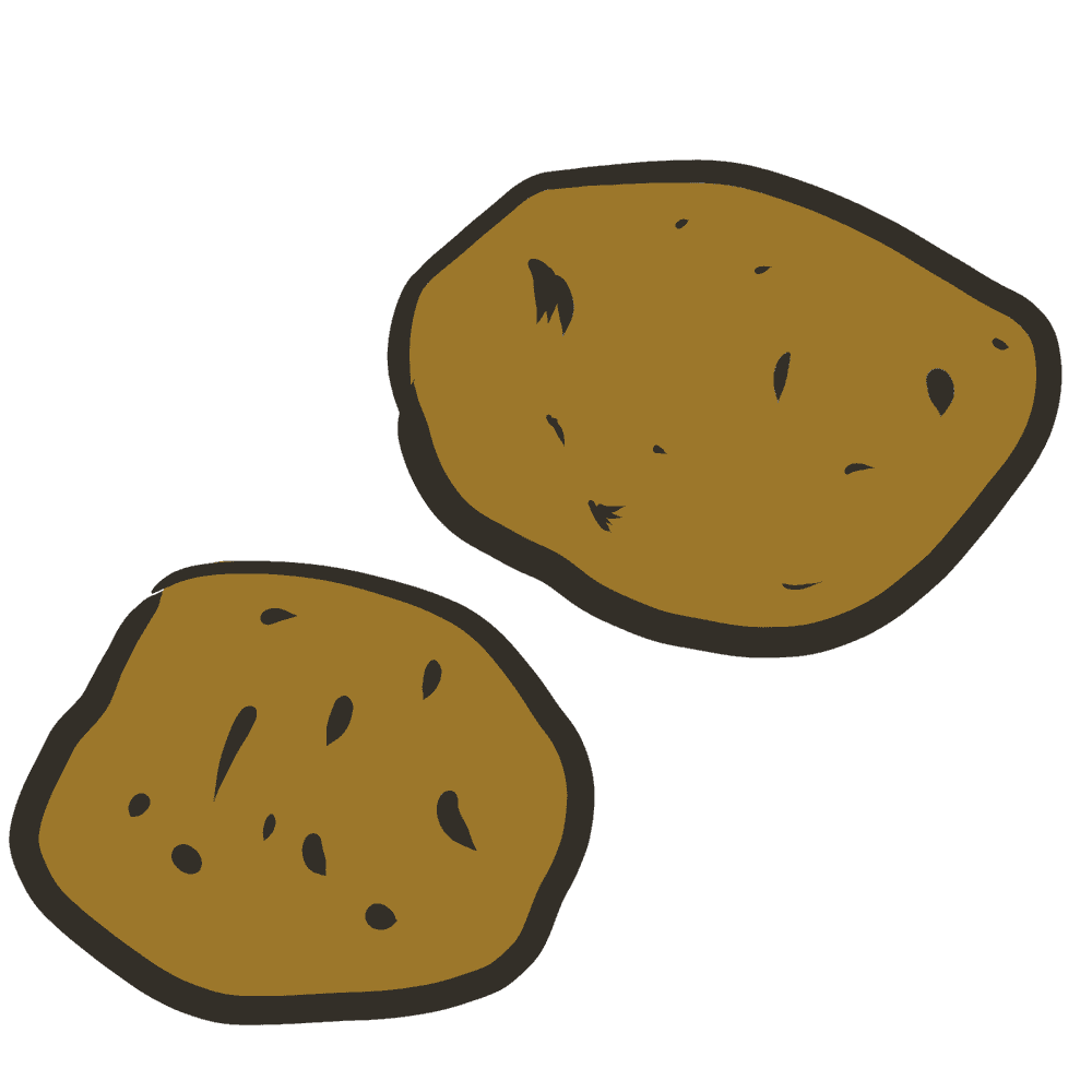 Potato material collection A lot of cute potatoes