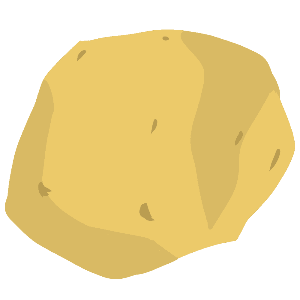 Potato material collection A lot of cute potatoes