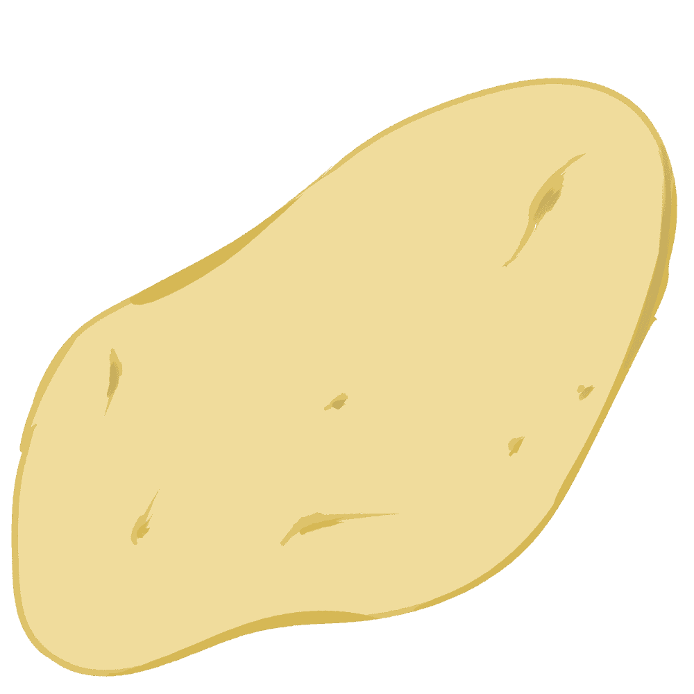 Potato material collection A lot of cute potatoes