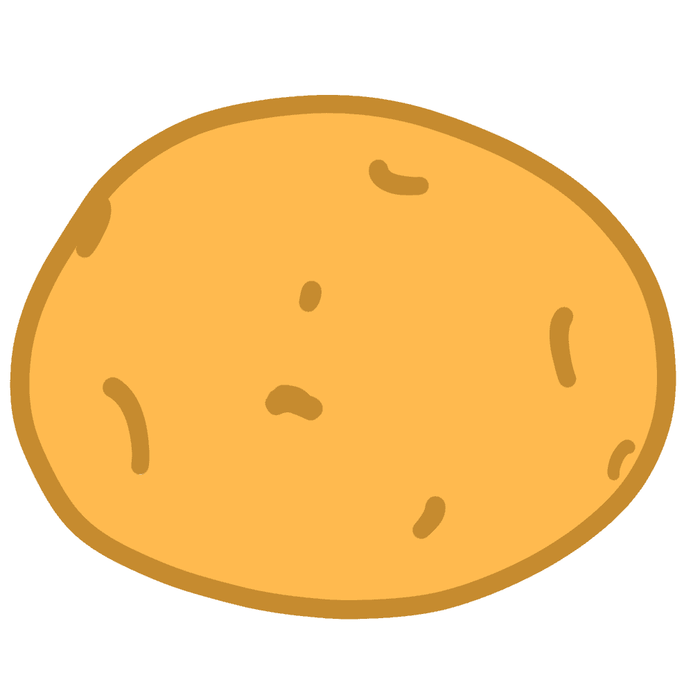 Potato material collection A lot of cute potatoes