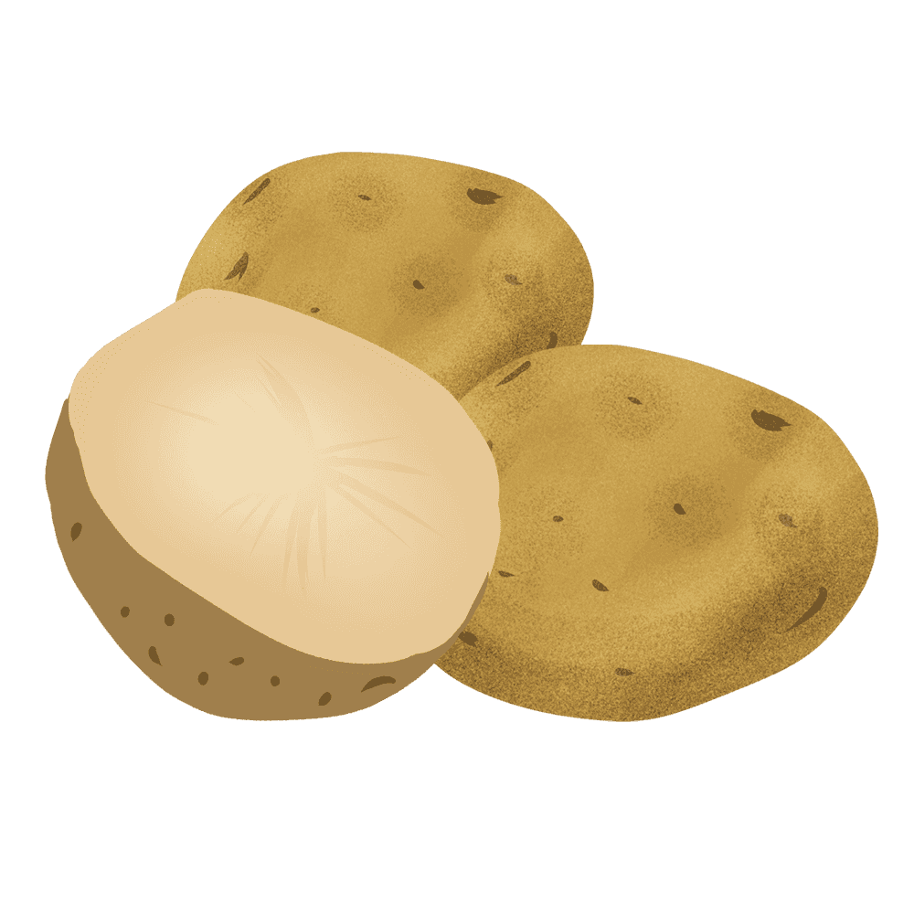 Potato material collection A lot of cute potatoes