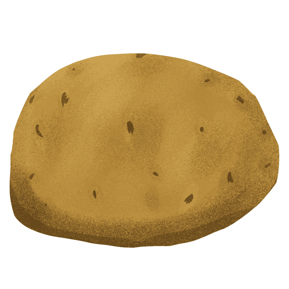 Potato material collection A lot of cute potatoes