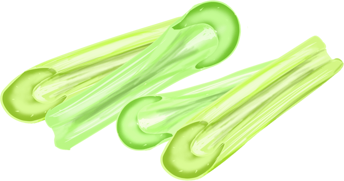 Celery-Fresh fresh vegetables