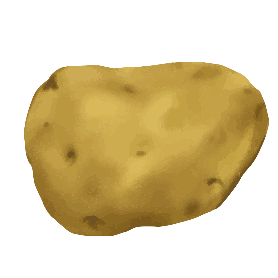 Vegetable illustration-Free hand-painted cute