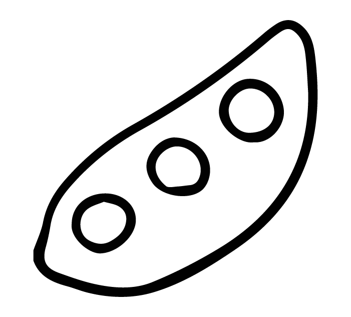 Vegetable illustration-Free hand-painted cute