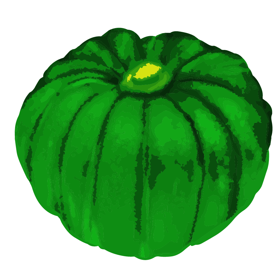 Vegetable illustration-Free hand-painted cute