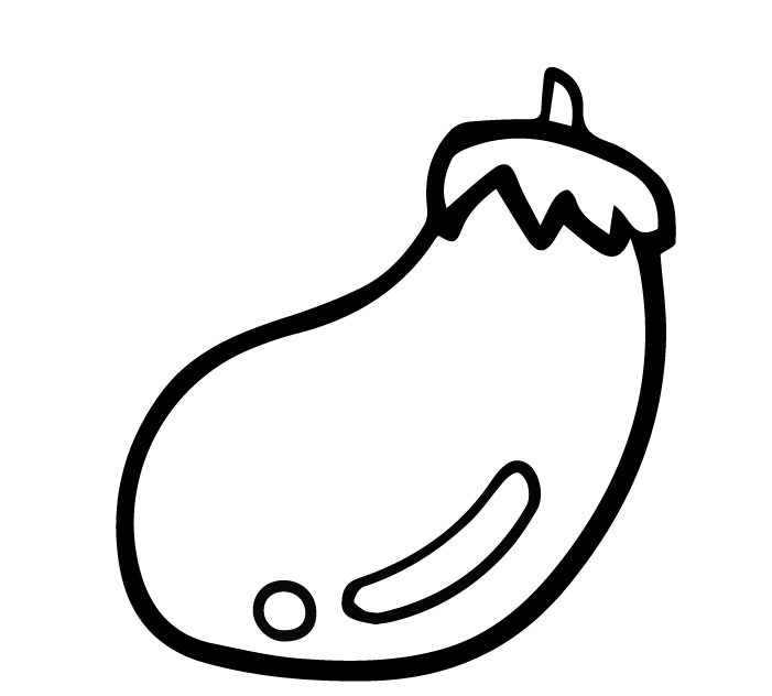 Vegetable illustration-Free hand-painted cute