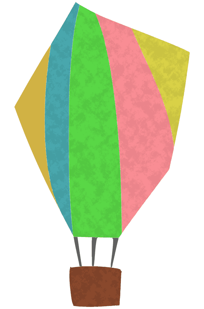 Balloon illustration-Cute line art and pop