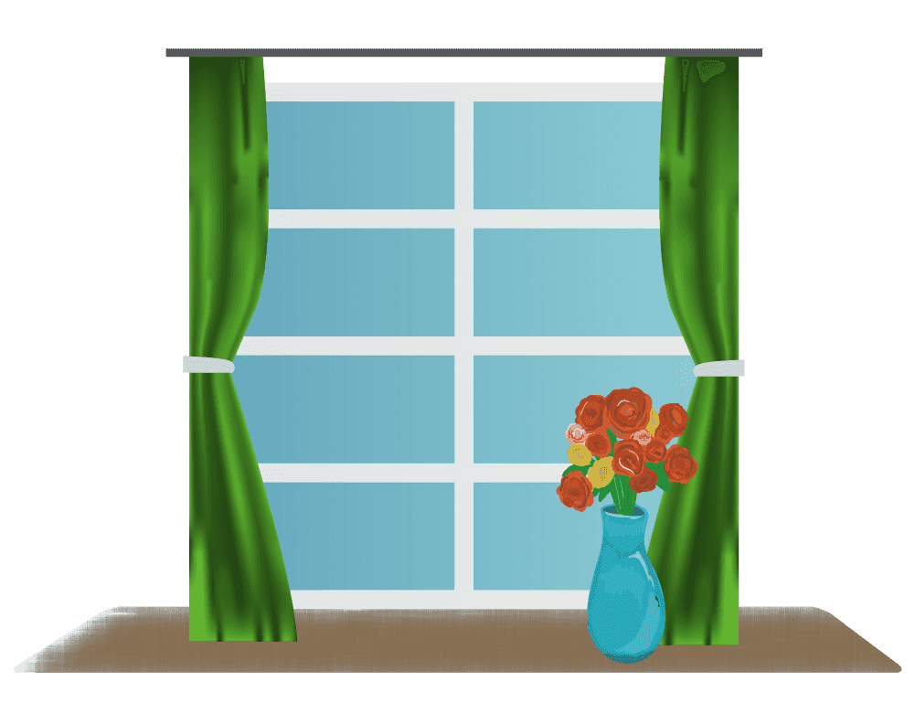 Cute window-a mysterious house that can be used for free