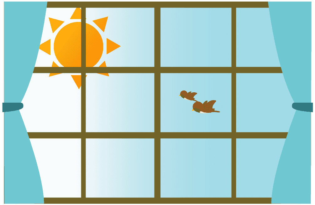 Cute window-a mysterious house that can be used for free