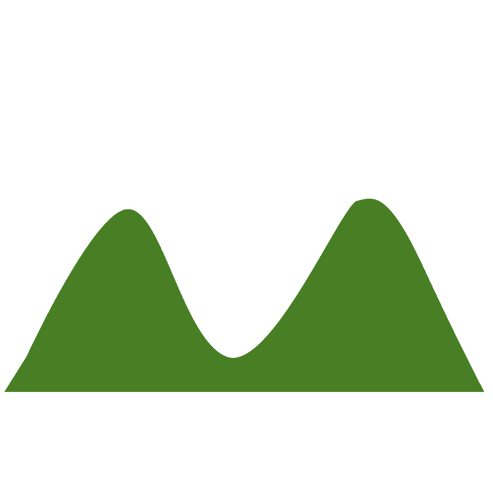 Mountain illustration-Cute Mt. Fuji and hand-painted mountain