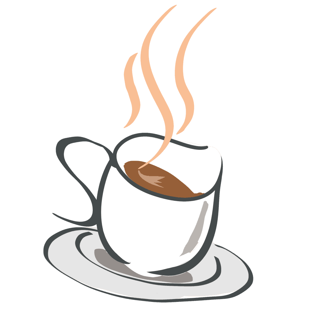 Coffee cup-There is a fragrant smell