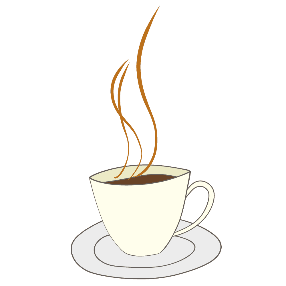 Coffee cup-There is a fragrant smell