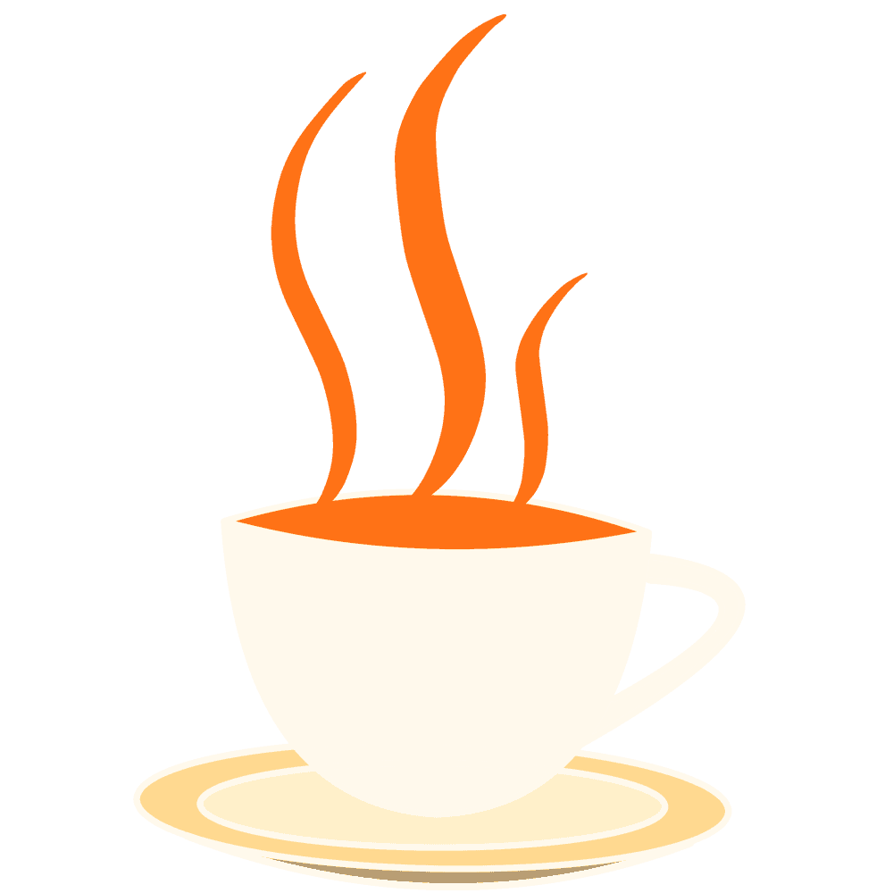 Coffee cup-There is a fragrant smell