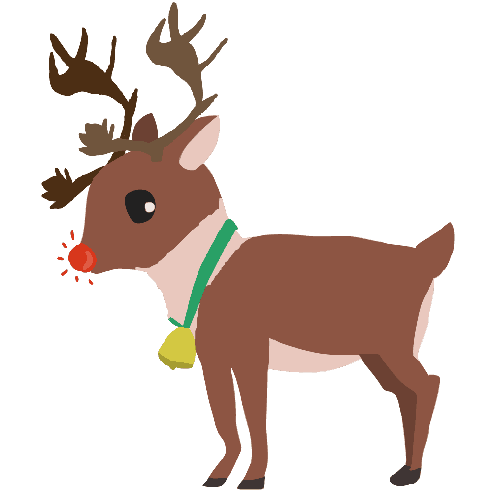Cute Reindeer-Winter and Event Animals