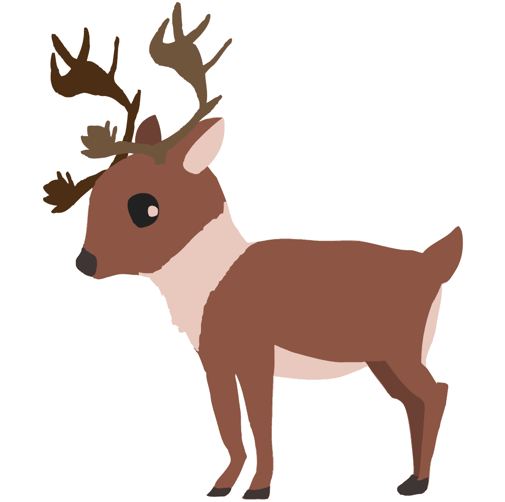Cute Reindeer-Winter and Event Animals