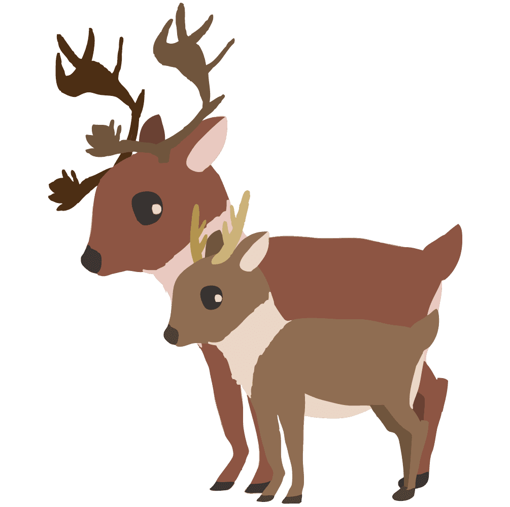 Cute Reindeer-Winter and Event Animals