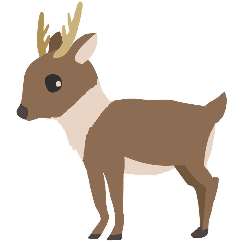 Cute Reindeer-Winter and Event Animals