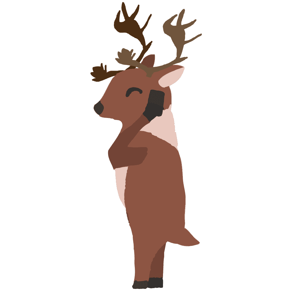 Cute Reindeer-Winter and Event Animals