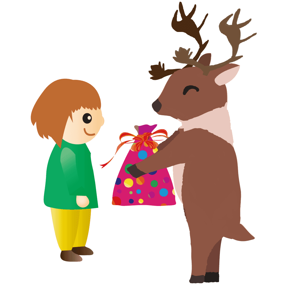 Cute Reindeer-Winter and Event Animals