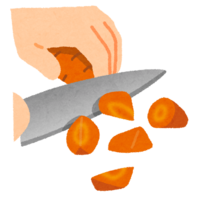 Random cutting (how to cut vegetables)