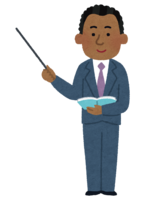 Black teacher-Lecturer (male)