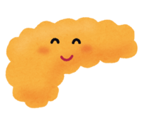 健康なすい臓のキャラクター