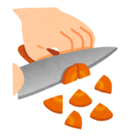 Ginkgo biloba (how to cut vegetables)